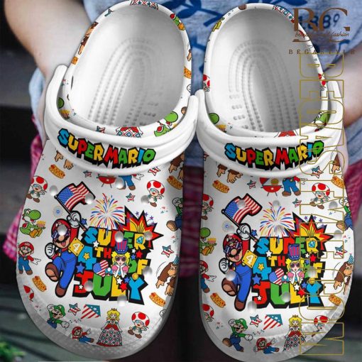 Super Mario Crocs Shoes