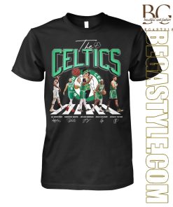 The Celtics Stars Player Abbey Road T-Shirt