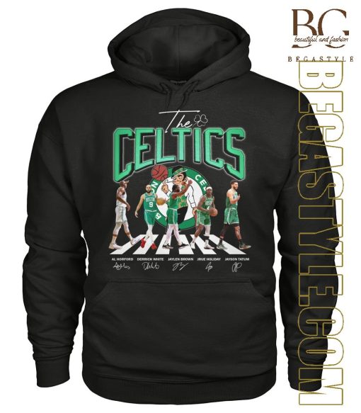 The Celtics Stars Player Abbey Road T-Shirt