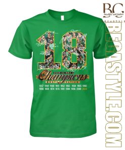 18 Times 2023-24 Champions Boston Celtics T-Shirt