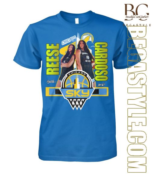 Angel Reese And Kamilla Cardoso Chicago Sky T-Shirt