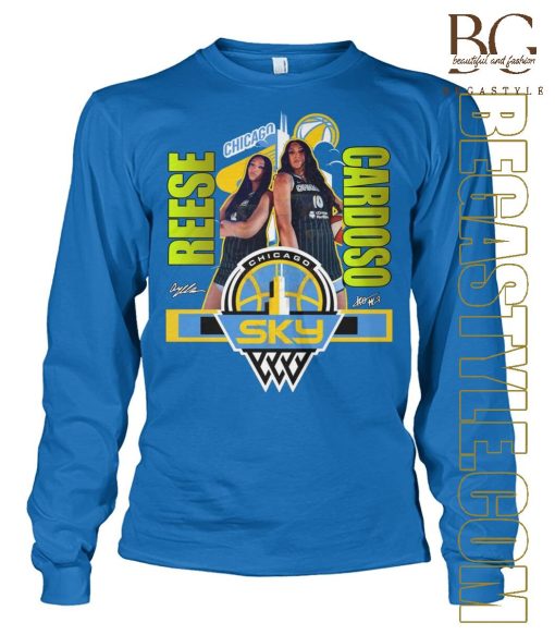 Angel Reese And Kamilla Cardoso Chicago Sky T-Shirt