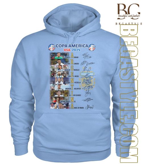 Argentina Football Team Copa America 2024 T-Shirt