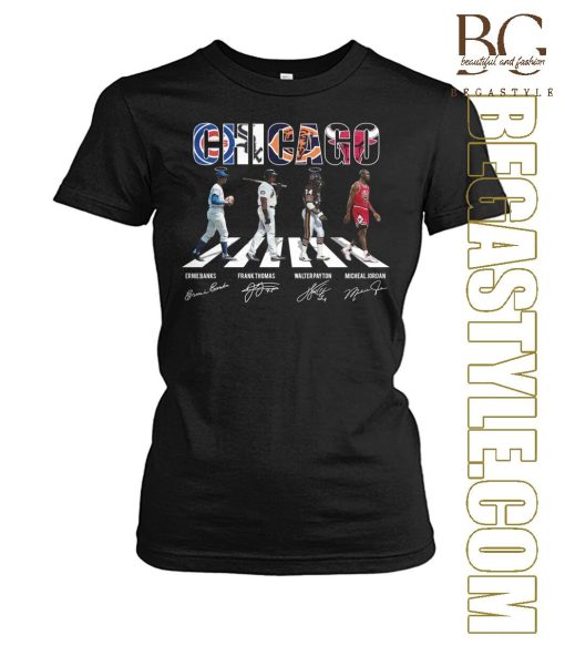 Chicago Sport Team Abbey Road T-Shirt