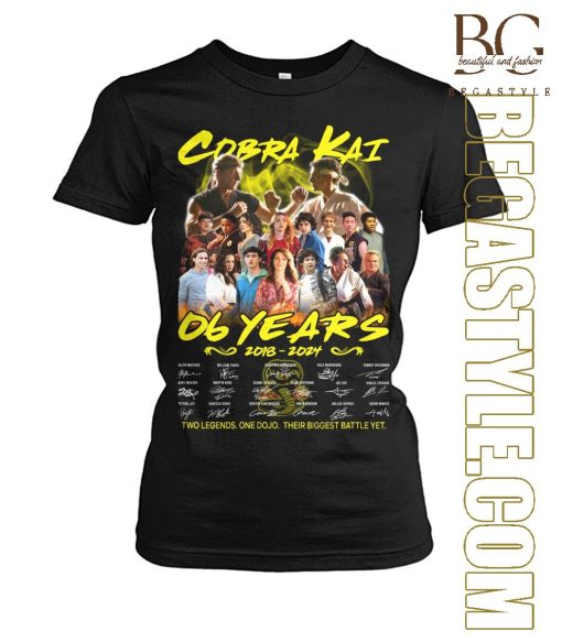 Cobra Kai 06th Anniversary 2018 2024 T-Shirt