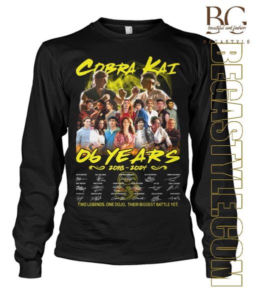 Cobra Kai 06th Anniversary 2018 2024 T-Shirt