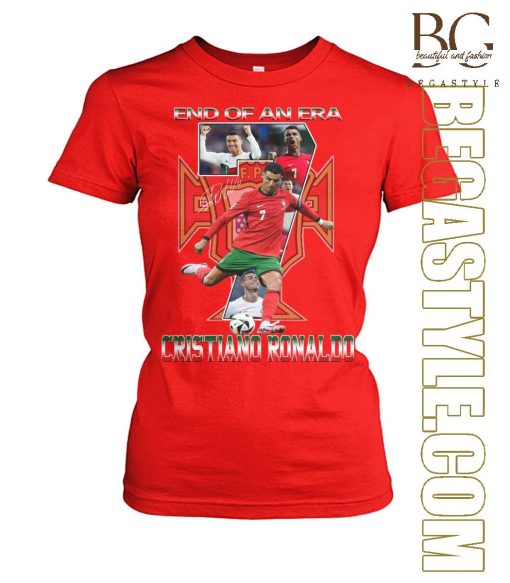 Cristiano Ronaldo 2024 Portugal Footbal T-Shirt