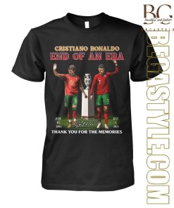 Cristiano Ronaldo End Of An Era T-Shirt