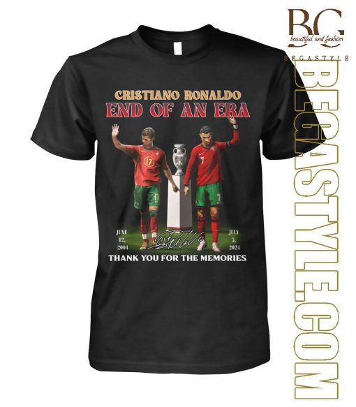 Cristiano Ronaldo End Of An Era T-Shirt