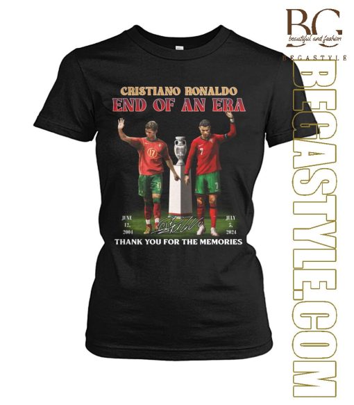 Cristiano Ronaldo End Of An Era T-Shirt