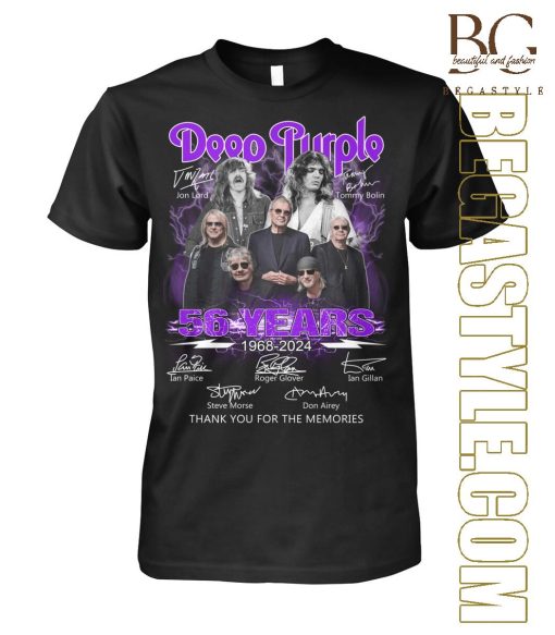 Deep Purple 56 Years 1963-2024 T-Shirt