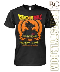 Dragon Ball 40th Anniversary 1984-2024 T-Shirt