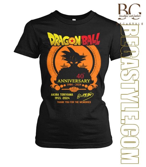 Dragon Ball 40th Anniversary 1984-2024 T-Shirt