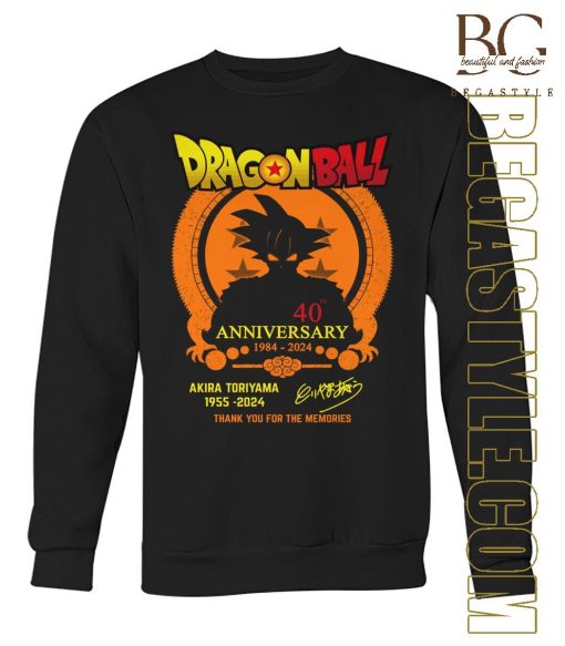 Dragon Ball 40th Anniversary 1984-2024 T-Shirt