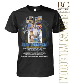 Golden State Warriors 11 Klay Thomson 2011-2024 T-Shirt