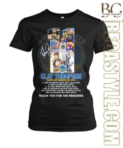 Golden State Warriors 11 Klay Thomson 2011-2024 T-Shirt