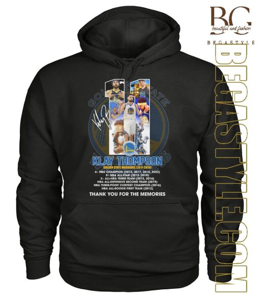 Golden State Warriors 11 Klay Thomson 2011-2024 T-Shirt