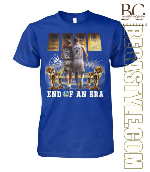 Golden State Warriors Klay Thomson End Of An Era T-Shirt