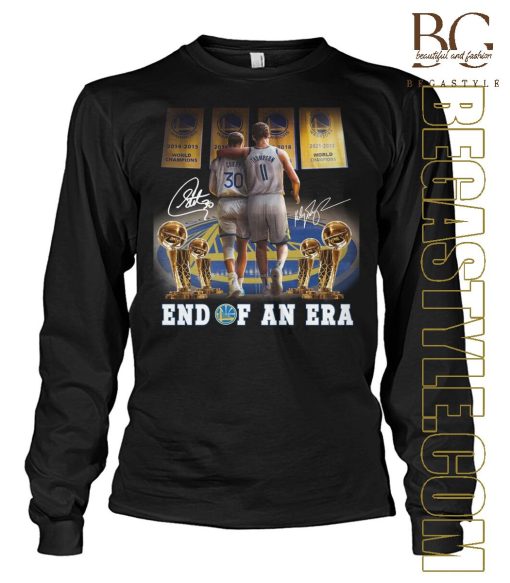 Golden State Warriors Klay Thomson End Of An Era T-Shirt