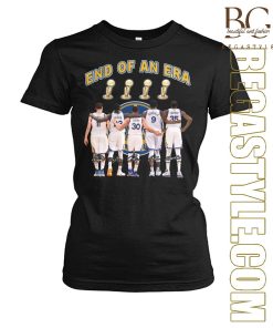 Golden State Warriors NBA End Of An Era  T-Shirt