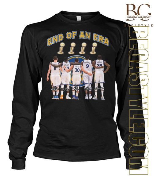 Golden State Warriors NBA End Of An Era  T-Shirt