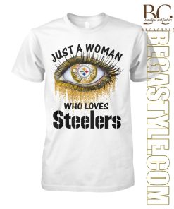 Just A Woman Who Loves Steelers 2024 T-Shirt