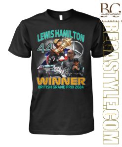 Lewis Hamilton Winner British Grand Prix 2024 T-Shirt