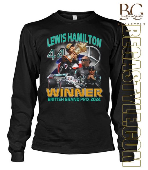 Lewis Hamilton Winner British Grand Prix 2024 T-Shirt