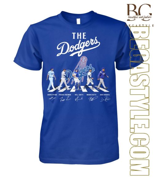 Los Angeles Dodgers Abbey Road 2024 T-Shirt