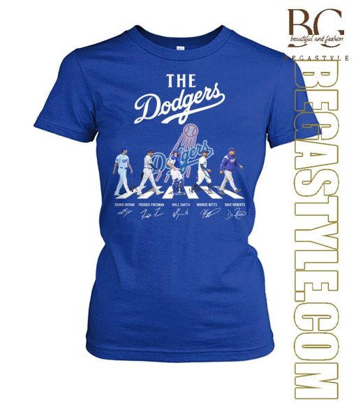 Los Angeles Dodgers Abbey Road 2024 T-Shirt