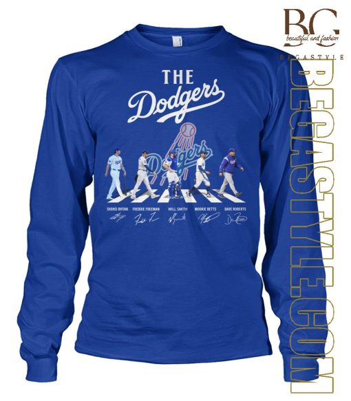 Los Angeles Dodgers Abbey Road 2024 T-Shirt