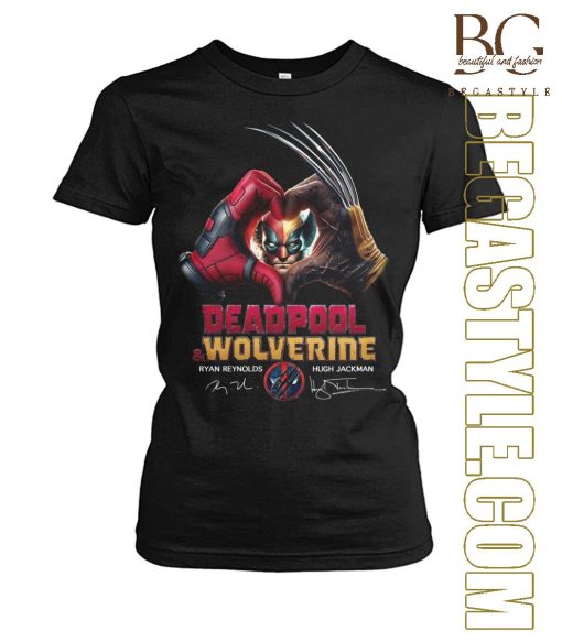 Marvel Studio Deadpool Wolverine X-Men T-Shirt