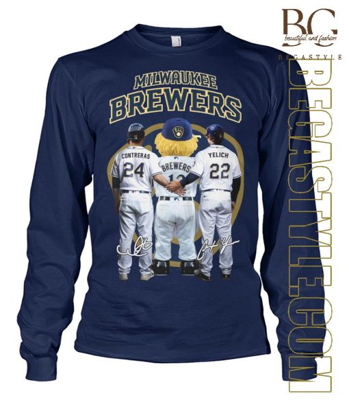 Milwaukee Brewers Mascot Team Player T-Shirt