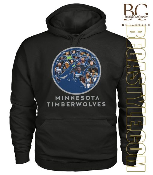 Minnesota Timberwolves Player Lineup 2024 Basketball Team T-Shirt