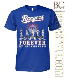 Not Just When We Win Texas Rangers Fan T-Shirt