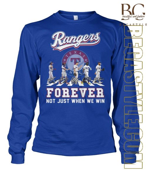 Not Just When We Win Texas Rangers Fan T-Shirt