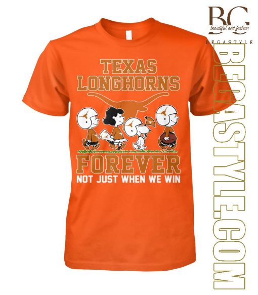 Texas Longhorns Snoopy and Friends T-Shirt