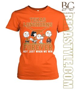 Texas Longhorns Snoopy and Friends T-Shirt