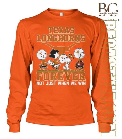 Texas Longhorns Snoopy and Friends T-Shirt