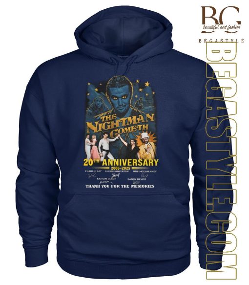 The Nightman Cometh 20th Anniversary 2005-2025 T-Shirt