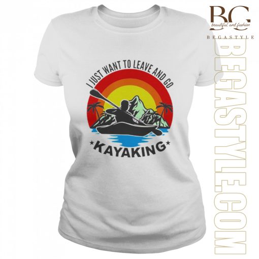 I just want to go Kayaking Kayaking T-Shirt