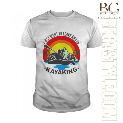 I just want to go Kayaking Kayaking T-Shirt