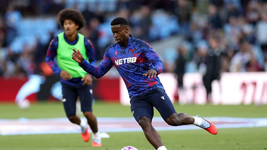 Marc Guehi training with England