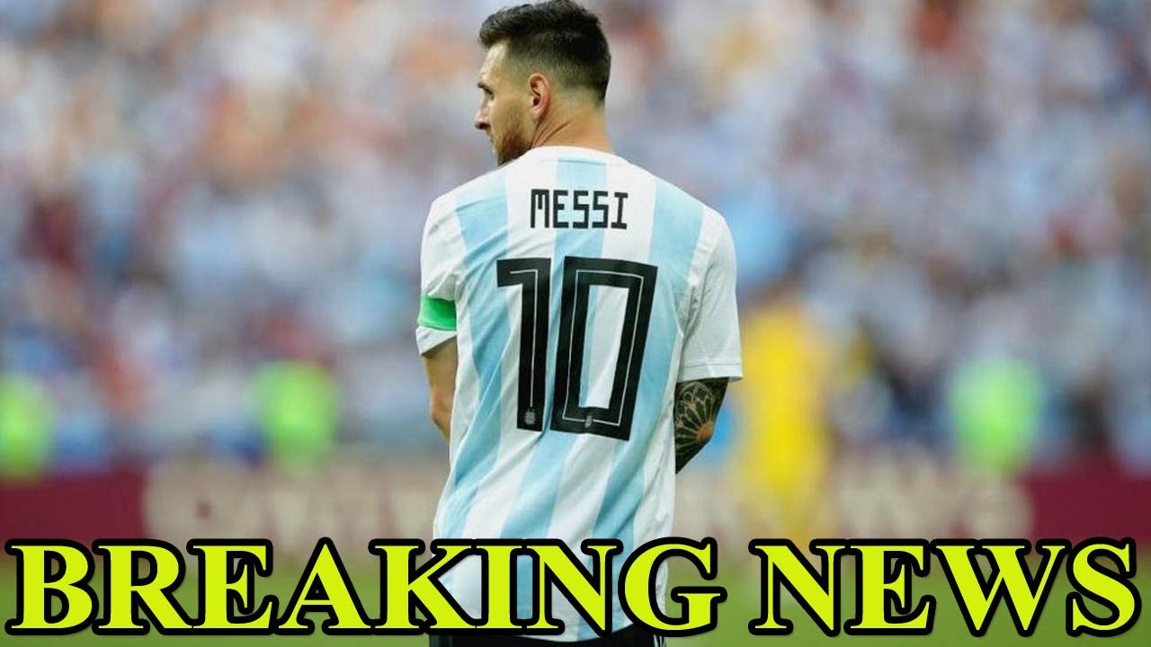 Argentina number 10 shirt reserved for Messi
