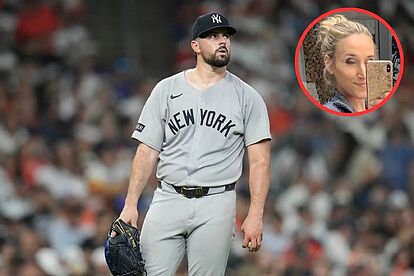 Carlos Rodón's Wife Ashley's Side-Eye to Umpires After Husband's Dominant Yankees Outing Steals the Show - NewsBreak