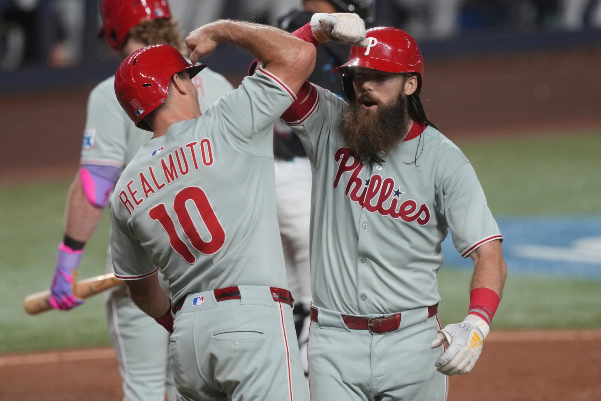 Philadelphia Phillies fans cheering