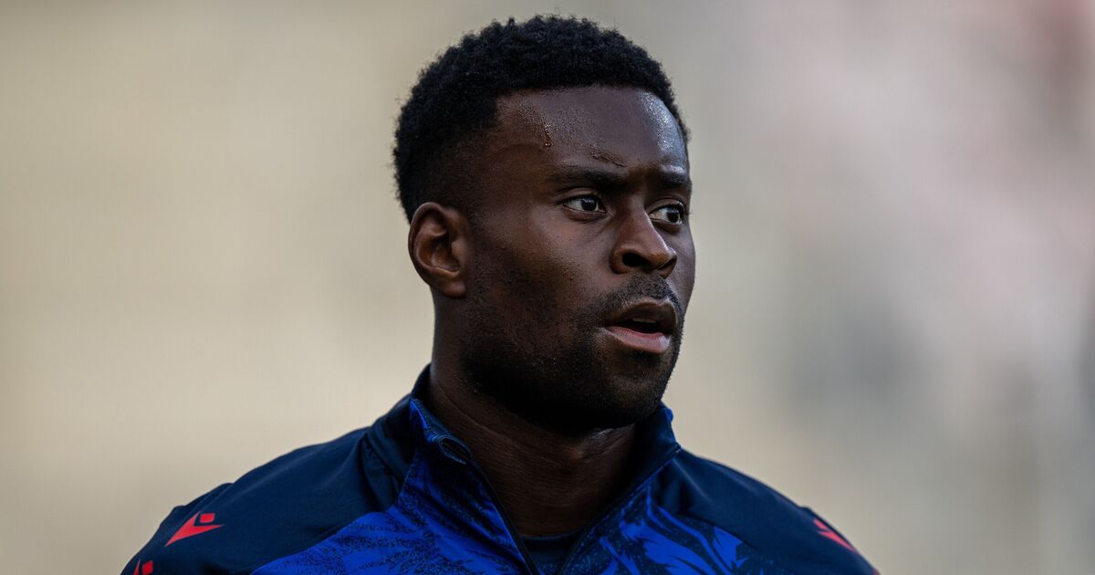 Marc Guehi in Crystal Palace kit