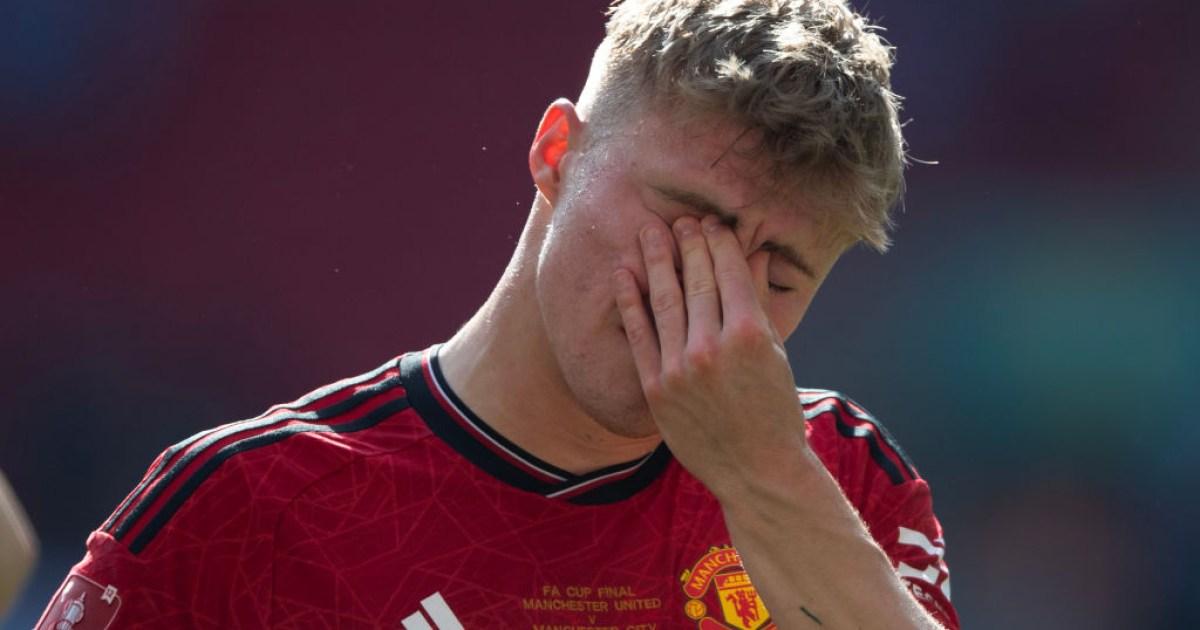 Rasmus Hojlund left out of Manchester United squad amid exit speculation | The Independent