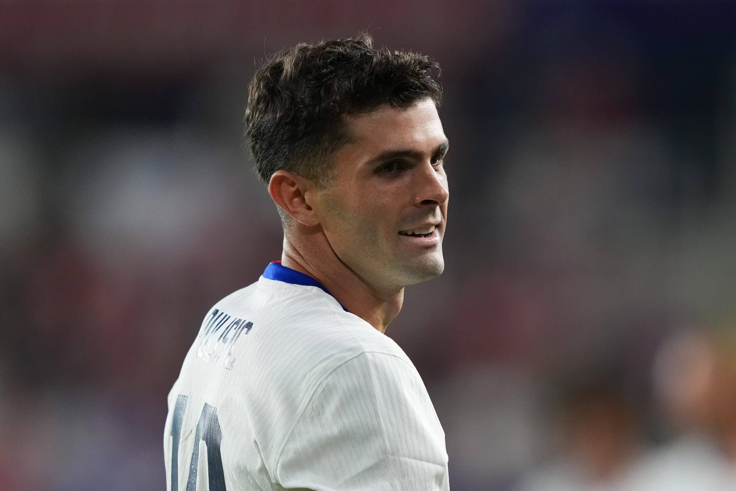 Christian Pulisic in action