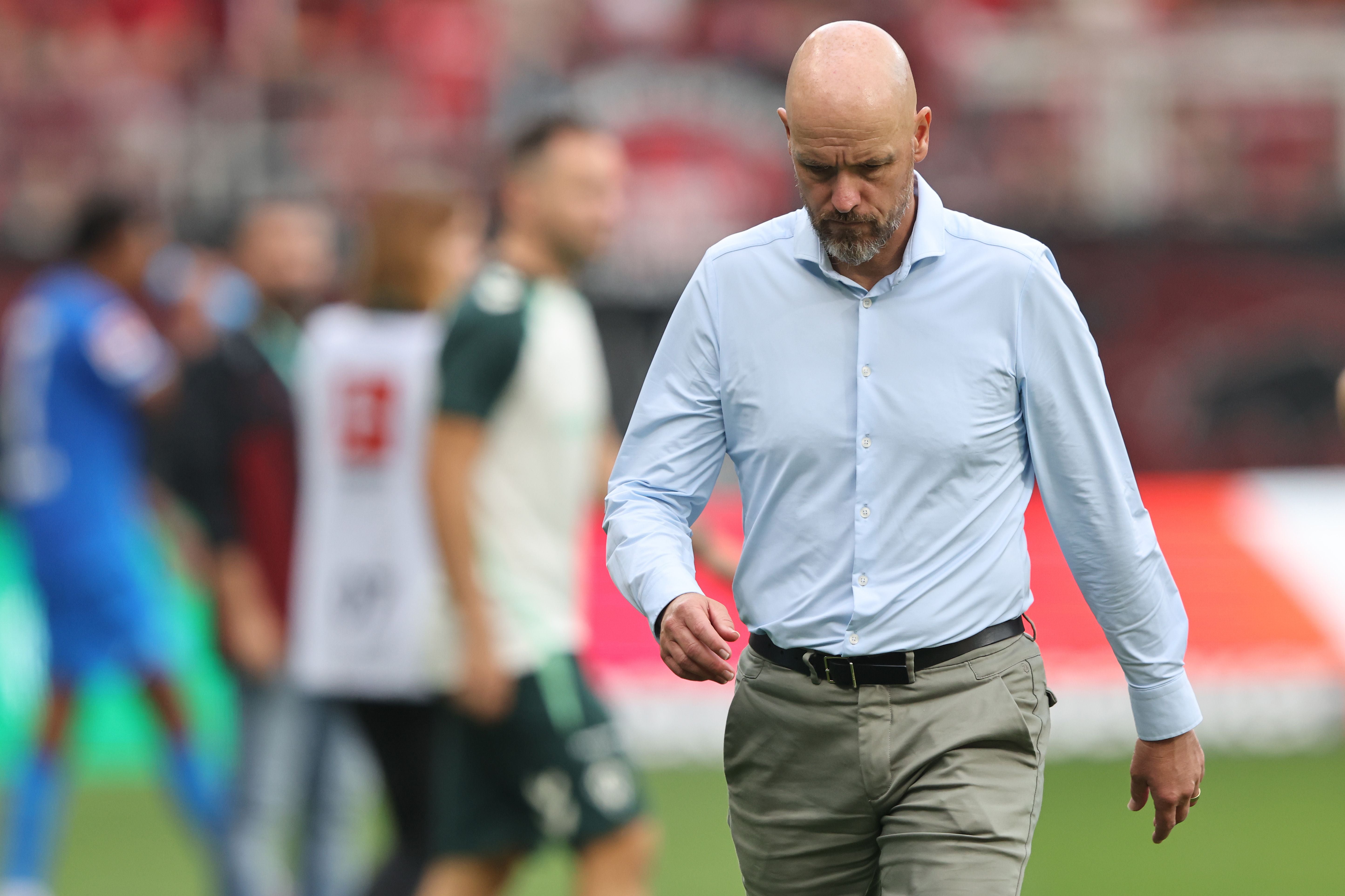 Erik ten Hag never managed to get his message across.